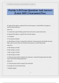 Florida 2-20 Exam Questions And Answers &vert;Latest 2025 &vert; Guaranteed Pass&period;