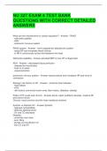 NU 327 EXAM 4 TEST BANK QUESTIONS WITH CORRECT DETAILED ANSWERS 