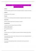 D316 EXAMS BUNDLE ALL WITH Q&As