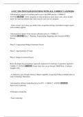 AATC BUNDLED EXAM QUESTIONS AND ANSWERS