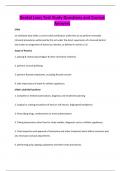 Dental Laws EXAMS BUNDLE ALL WITH Q&As