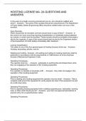 HOISTING LICENSE MA- 2A QUESTIONS AND ANSWERS