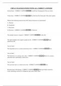 CIBTAC EXAM QUESTIONS WITH ALL CORRECT ANSWERS