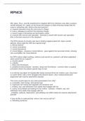 RPNCE QUESTIONS  AND ANSWERS FULLY SOLVED
