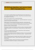 INP III Exam Questions And Answers &vert;Latest 2025 &vert; Guaranteed Pass&period;