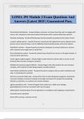 LOMA 291 Module 2 Exam Questions And Answers &vert;Latest 2025 &vert; Guaranteed Pass&period;