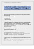 LOMA 291 Module 4 Exam Questions And Answers &vert;Latest 2025 &vert; Guaranteed Pass&period;