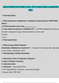 APEA PREDICTOR EXAM STUDY WITH QUESTIONS & ANSWERS 2025&period;