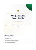 NU 131 Exam 4&colon; Nursing and Healthcare I Guide &lpar;New 2026&sol;2027 Update&rpar; &ndash; Verified Questions and Study Material