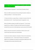 NUR661 Final Exam With Complete & 100&percnt; Verified Solutions Graded A&plus;