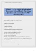 Nevada Life and Health License BUNDLED EXAMS &vert; QUESTIONS AND CORRECT ANSWERS &vert; LATEST UPDATE&period;