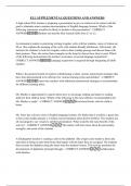 ELL SUPPLEMENTAL QUESTIONS AND ANSWERS