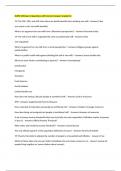 NUTR 430 Exam 2 Questions with Correct Answers Graded A&plus; 