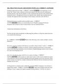 ESL PRACTICE EXAM 1 QUESTIONS WITH ALL CORRECT ANSWERS