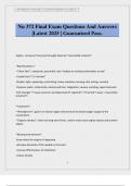 Nu 372 Final Exam Questions And Answers &vert;Latest 2025 &vert; Guaranteed Pass&period;
