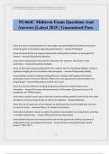 NU664C Midterm Exam Questions And Answers &vert;Latest 2025 &vert; Guaranteed Pass&period;
