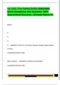 14&lowbar;CSC&lowbar;Fire Safety&sol;SCBA 2024&sol;2025  Exam Questions and Answers 100&percnt;  Guaranteed Success &vert; Already Rated A&plus;