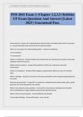 POS 2041 Exam 1 &lpar;Chapter 1&comma;2&comma;3&comma;5&rpar; Robbins UF Exam Questions And Answers &vert;Latest 2025 &vert; Guaranteed Pass&period;