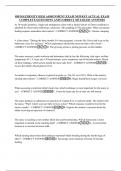 OB&sol;MATERNITY HESI ASSIGNMENT EXAM NEWEST ACTUAL EXAM   COMPLETE QUESTIONS AND CORRECT DETAILED ANSWERS 