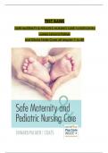 Test Bank Safe Maternity & Pediatric Nursing Care 1st Edition by Luanne Linnard-Palmer &vert; Complete Chapter 1 - 40 &vert; 100 &percnt; Verified