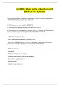 IMED1004 Study Guide &plus; Questions with 100&percnt; Correct Solutions