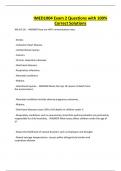 IMED1004 Exam 2 Questions with 100&percnt; Correct Solutions