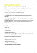 AONN Test Questions with Correct Answers 100&percnt; Solved