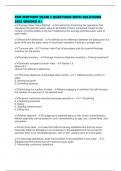 FSM MIDTERM EXAM 2 QUESTIONS WITH SOLUTIONS 2025 GRADED A&plus;