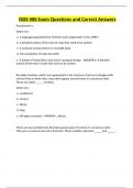 ISDS 406 Exam Questions and Correct Answers