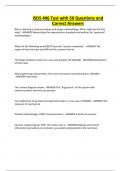 ISDS 406 Test with 50 Questions and Correct Answers