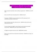 Map Knowledge Test Questions Solved 100&percnt; Correct&vert; Verified Solutions