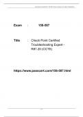 Check Point CCTE R81&period;20 156-587 Dumps