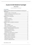 Samenvatting Guyton and Hall Textbook of Medical Physiology -  Toelatingsexamen premaster geneeskunde RUG
