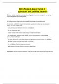 IOG1 Nebosh Exam Rated A &vert; questions and verified answers