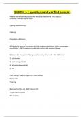 NEBOSH 1 &vert; questions and verified answers