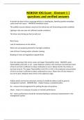 NEBOSH IOG Exam &colon; Element 1 &vert; questions and verified answers