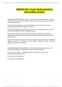 NEBOSH IGC 1 Exam Study questions and verified answers