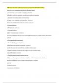 NHM Exam 1 Questions with Correct Answers Latest Update 2025-2026 Graded A&plus;