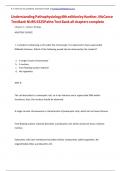 Understanding Pathophysiology 8th edition by Huether&comma; McCance Test Bank NURS 6325Patho Test Bank all chapters complete&period;pdf