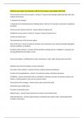 NCCQ Nervous System Test Questions with Correct Answers Latest Update 2025-2026