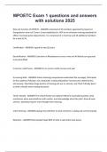 MPOETC Exam 1 questions and answers with solutions 2025