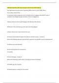 CLNC Exam Questions with Correct Answers Latest Version 2025 Graded A&plus;