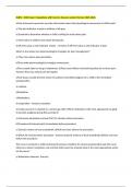 NURS - 3032 Exam 1 Questions with Correct Answers Latest Version 2025-2026