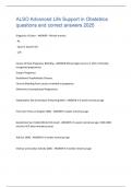 ALSO Advanced Life Support in Obstetrics questions and correct answers 2025