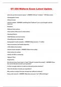 OT 550 Midterm Exam Latest Update 