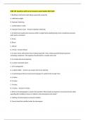 NHIE 100  Questions with Correct Answers Latest Update 2025-2026