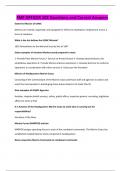 FMF OFFICER 102 Questions and Correct Answers