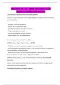 FMF OFFICER 112 - USMC Operations Study Questions and Correct Answers