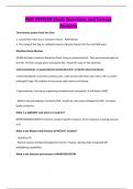 FMF OFFICER Study Questions and Correct Answers