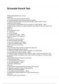 Drive Safe - Defensive Driving Course Exams New Update 2025&sol;2026&rpar; &vert;&vert;Questions and Verified Answers 100&percnt; Correct&vert; Grade A&vert;&vert;Latest &lpar;ALL BUNDLED HERE&excl;&excl;&excl;&rpar;